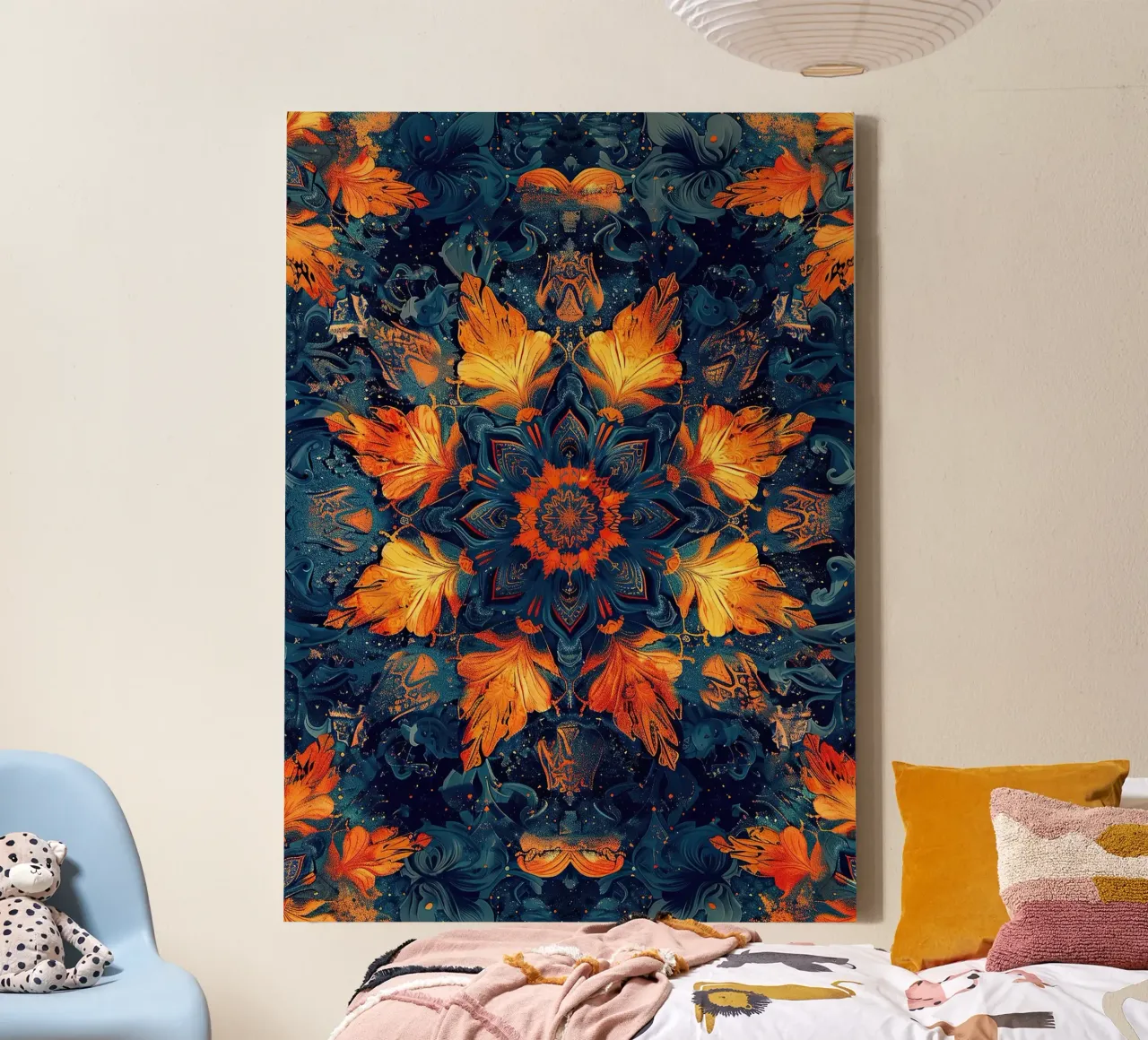 William Morris "Nature’s Mosaics: Patterns by William Morris toile avec Caisse américaine de Nikis Art Studio