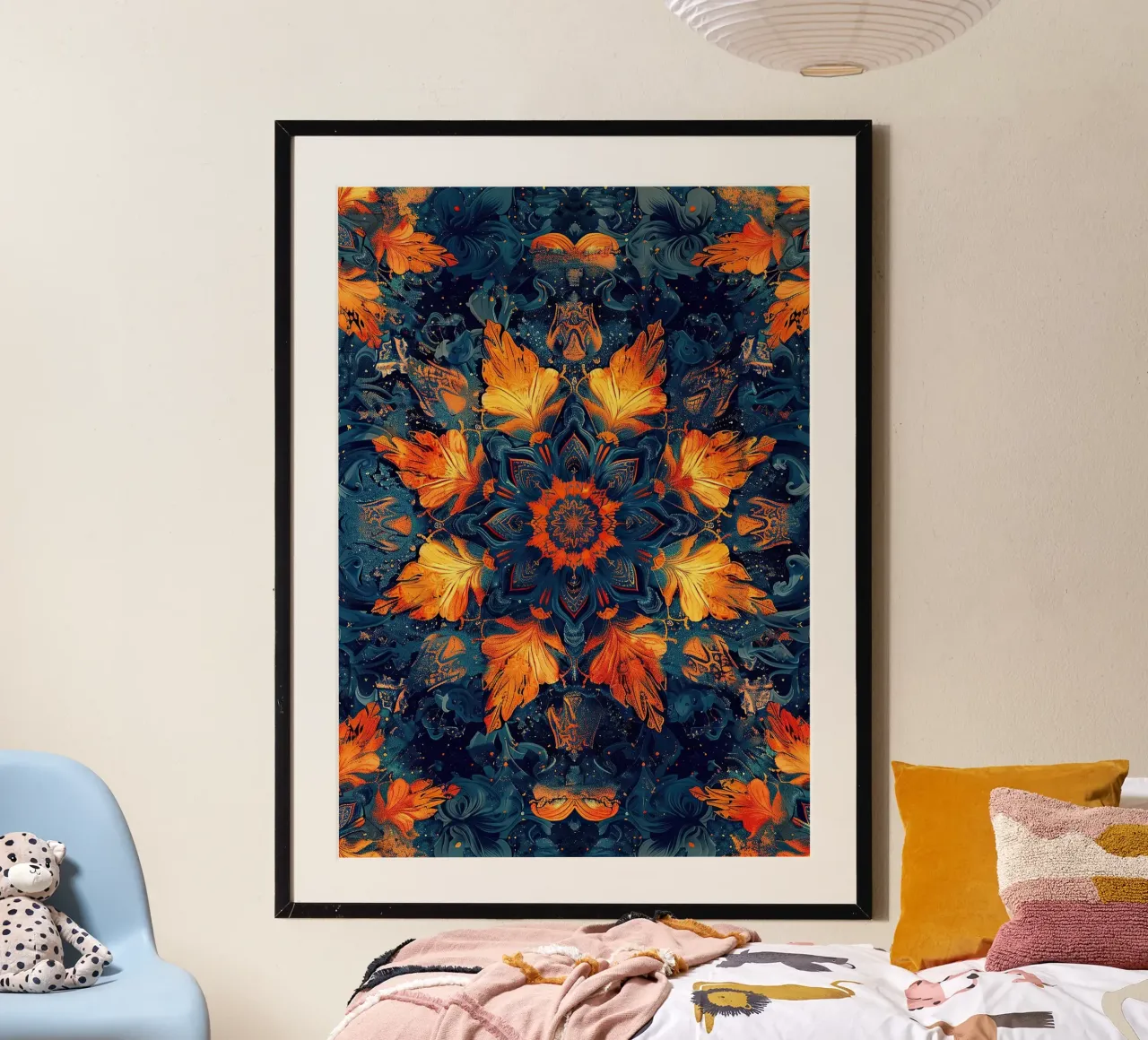 William Morris "Nature’s Mosaics: Patterns by William Morris carta hahnemühle da Nikis Art Studio
