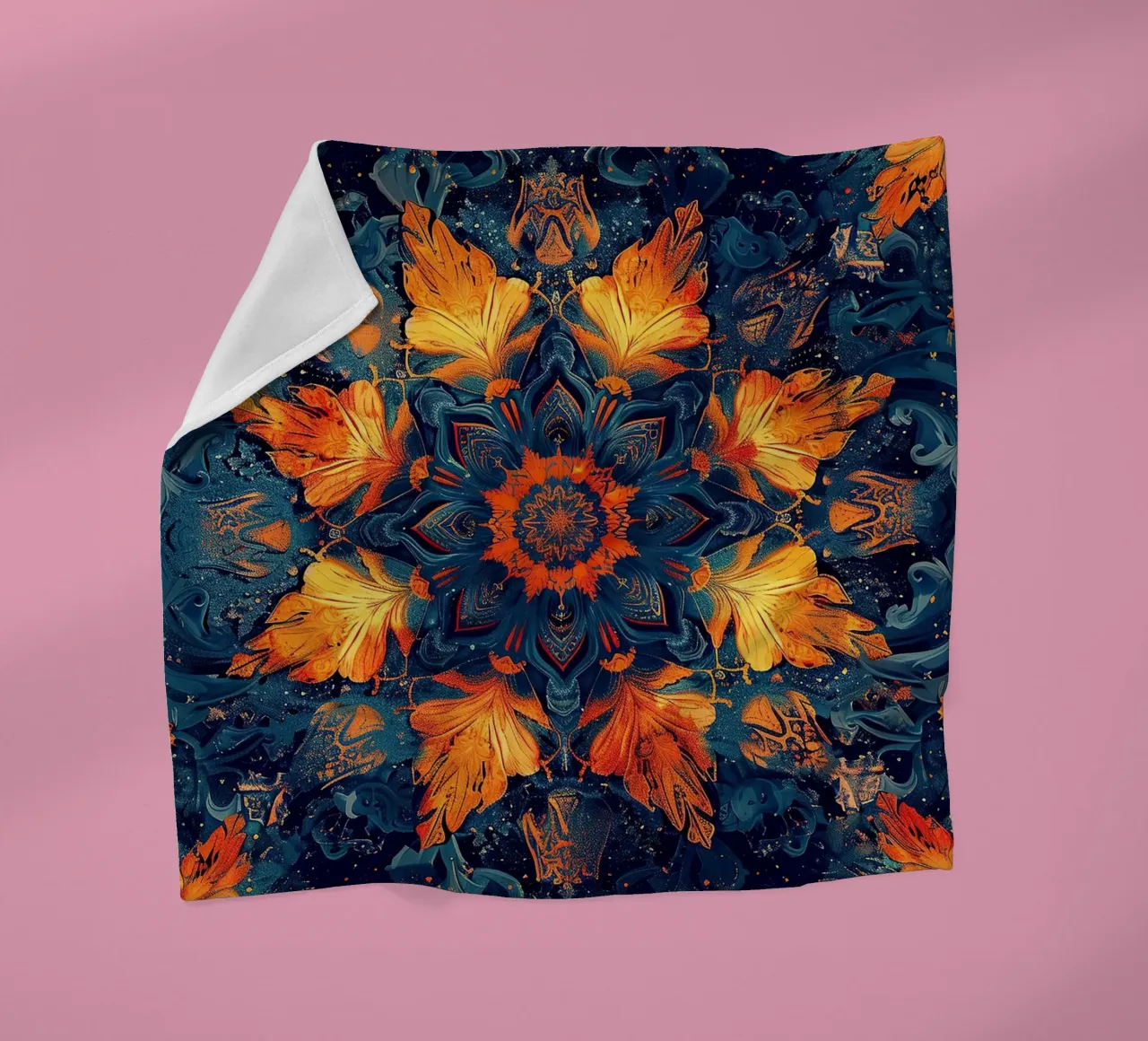 William Morris "Nature’s Mosaics: Patterns by William Morris coperta in pile da Nikis Art Studio