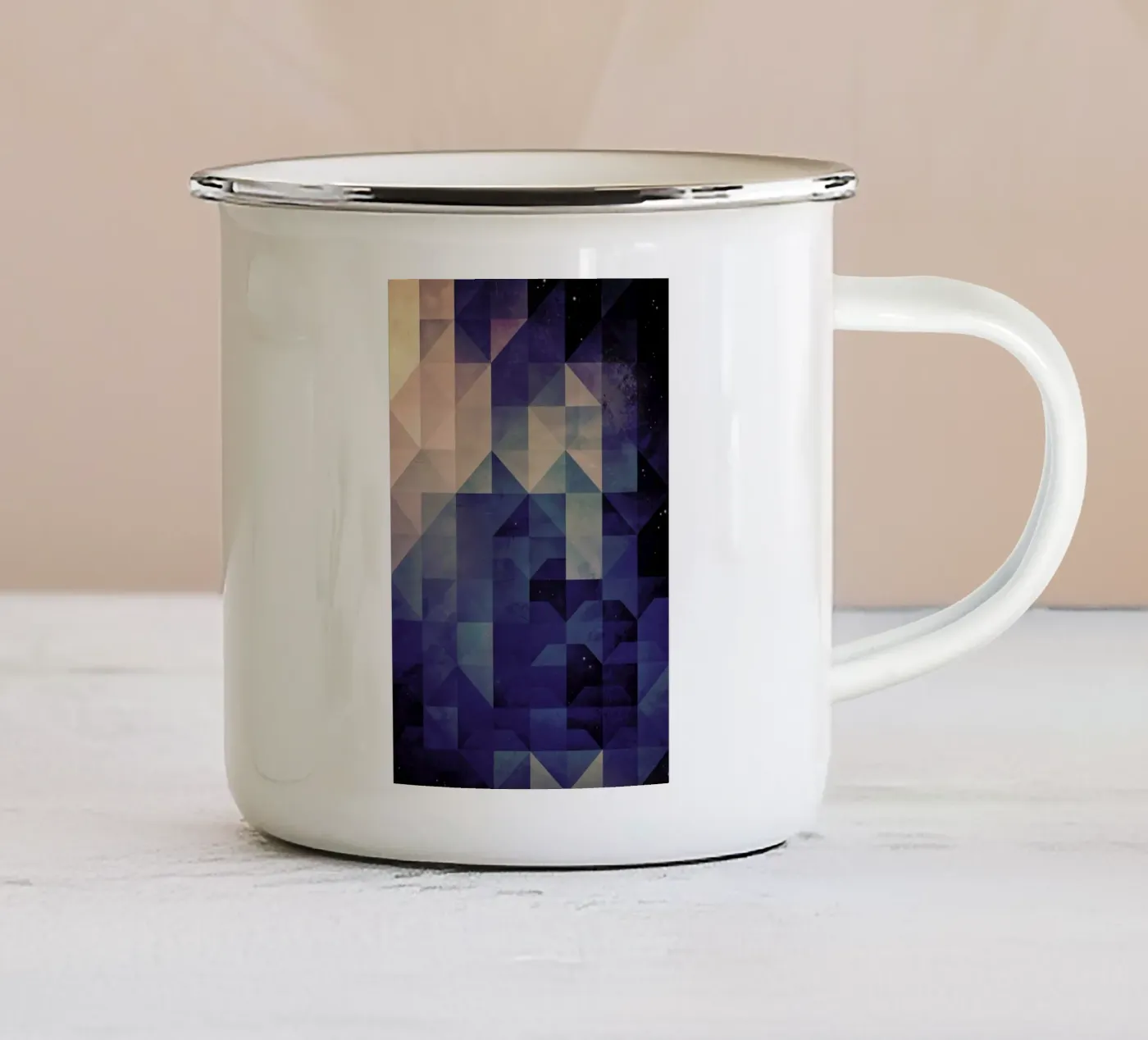 Hystyry enamel mug by Spires