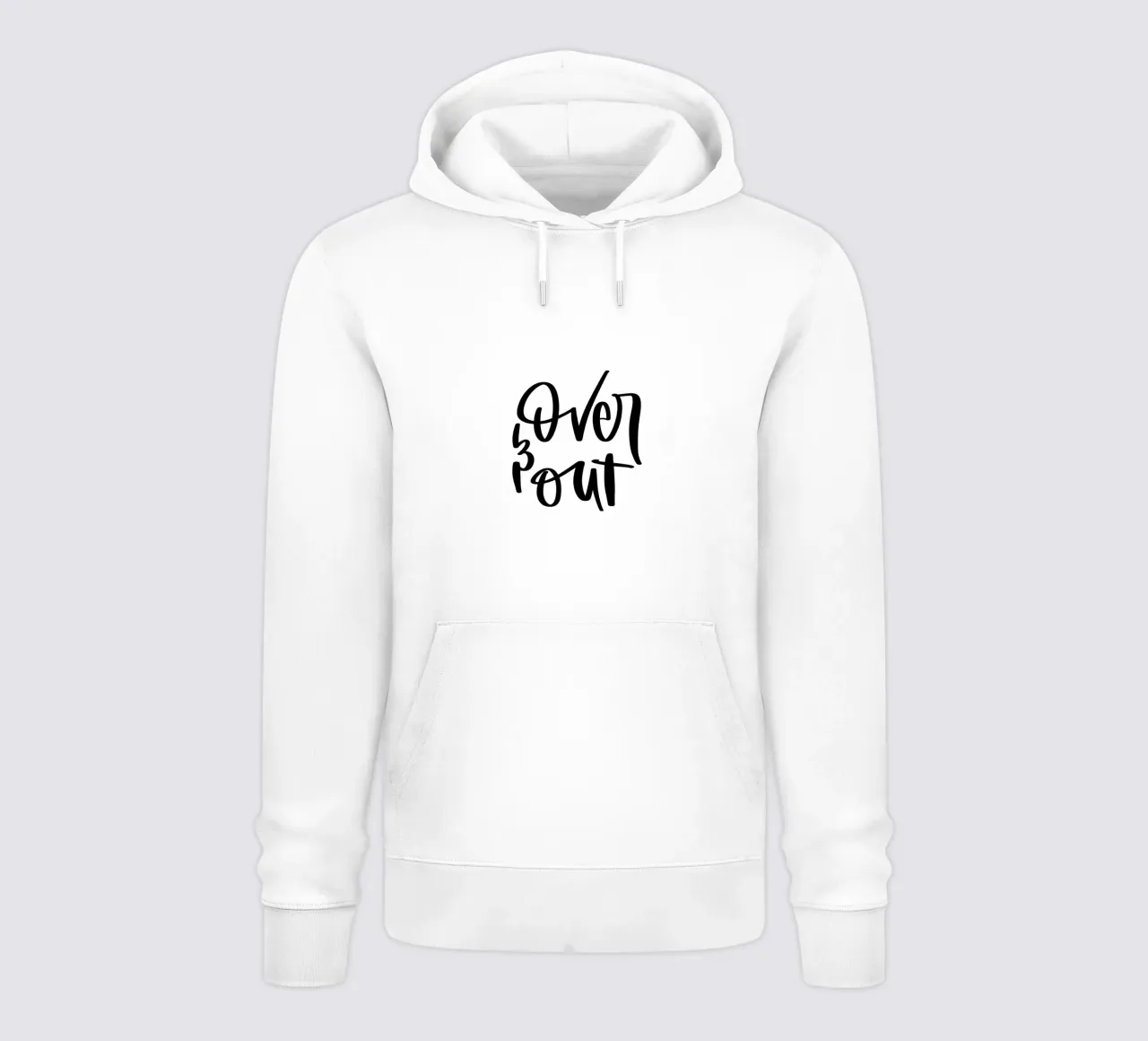 over & out felpa con cappuccio da julianas.letterei