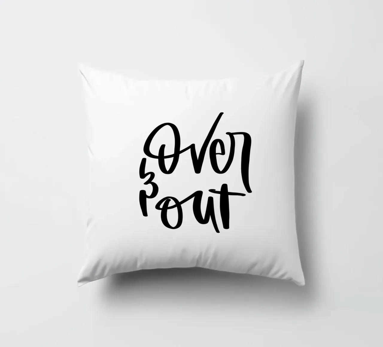 over & out cuscino da julianas.letterei