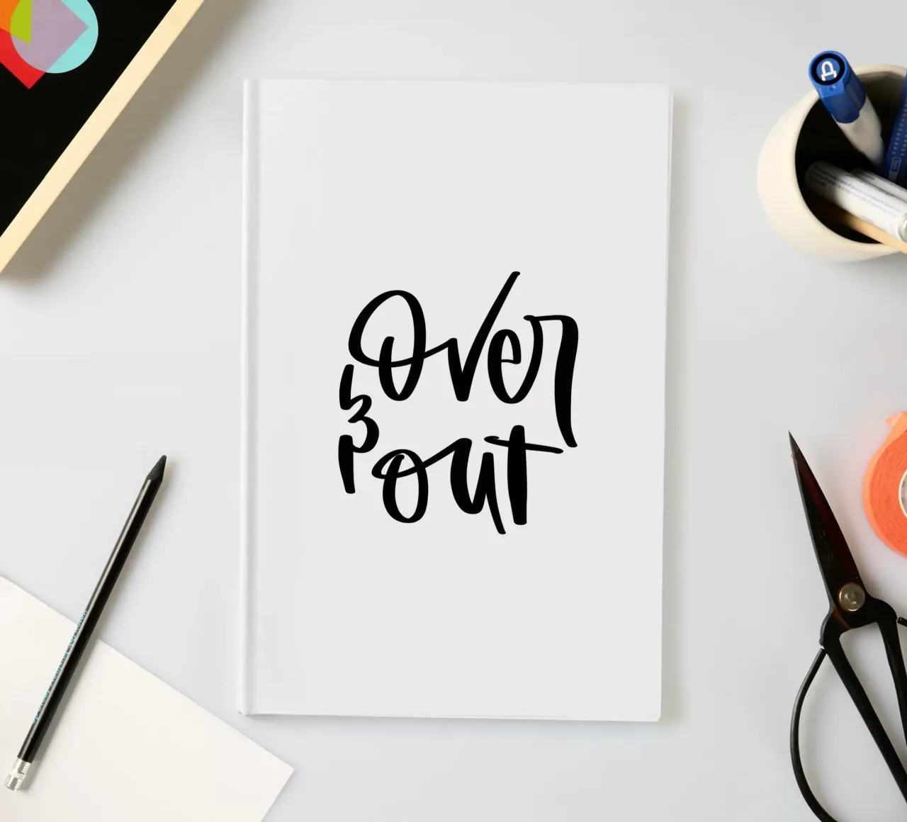 over & out notebook by julianas.letterei