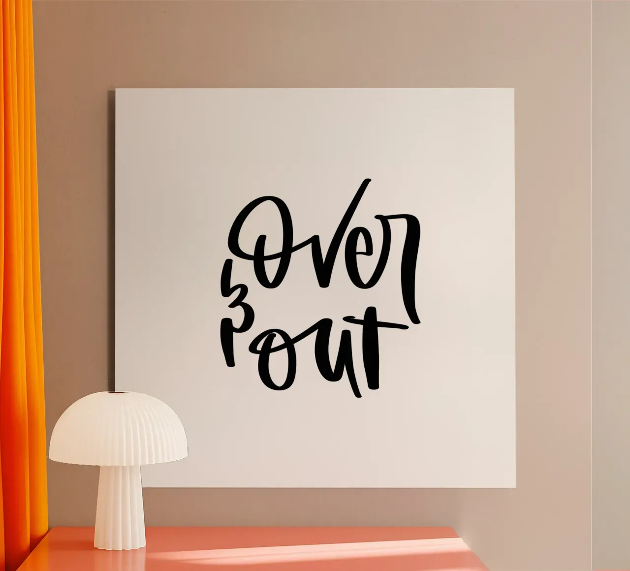 over & out alluminio dibond da julianas.letterei