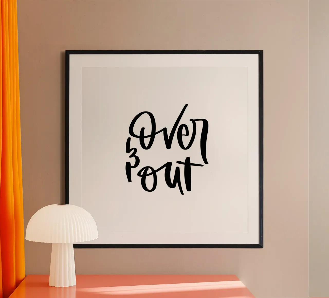 over & out carta hahnemühle da julianas.letterei