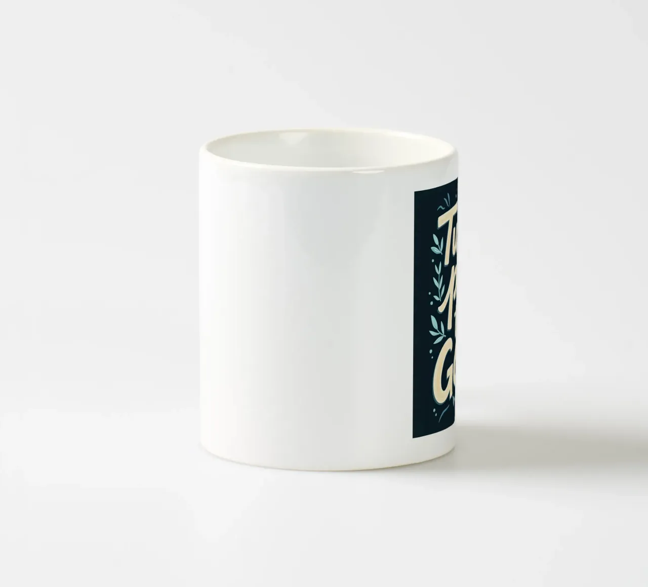 Girare la pagina per andare avanti tazza in ceramica da inspirational quote