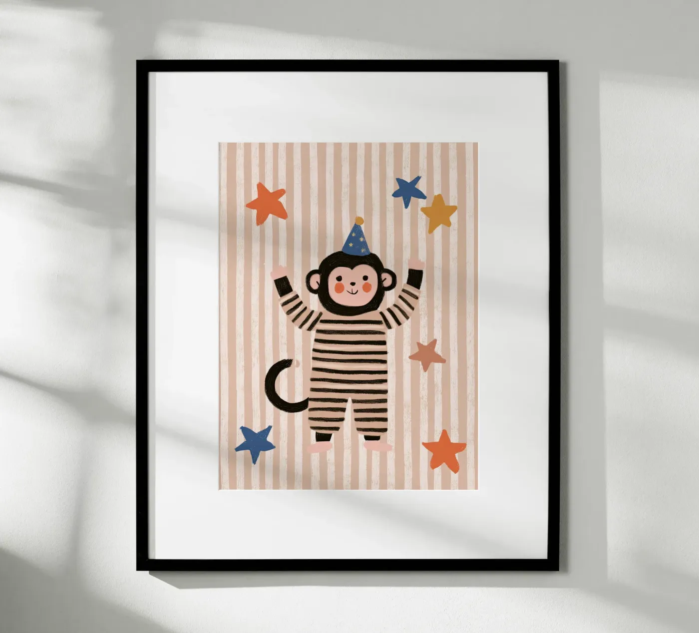 Little Circus Monkey poster by Aimee
