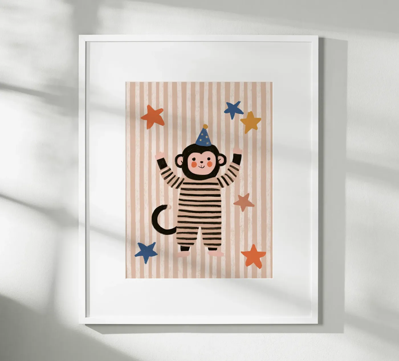 Little Circus Monkey poster by Aimee