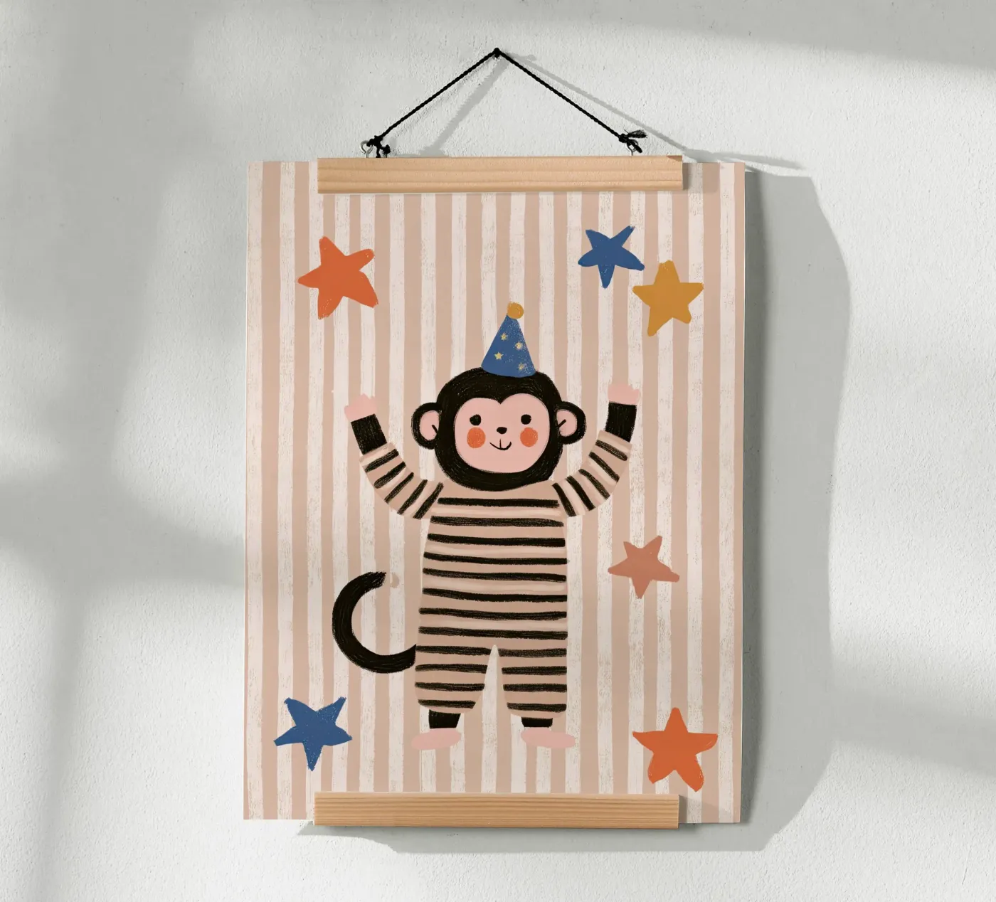 Little Circus Monkey poster by Aimee