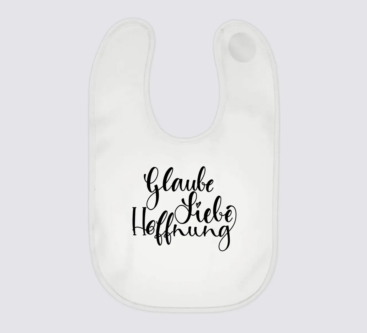 Glaube Liebe Hoffnung bavaglino da Letters of Love