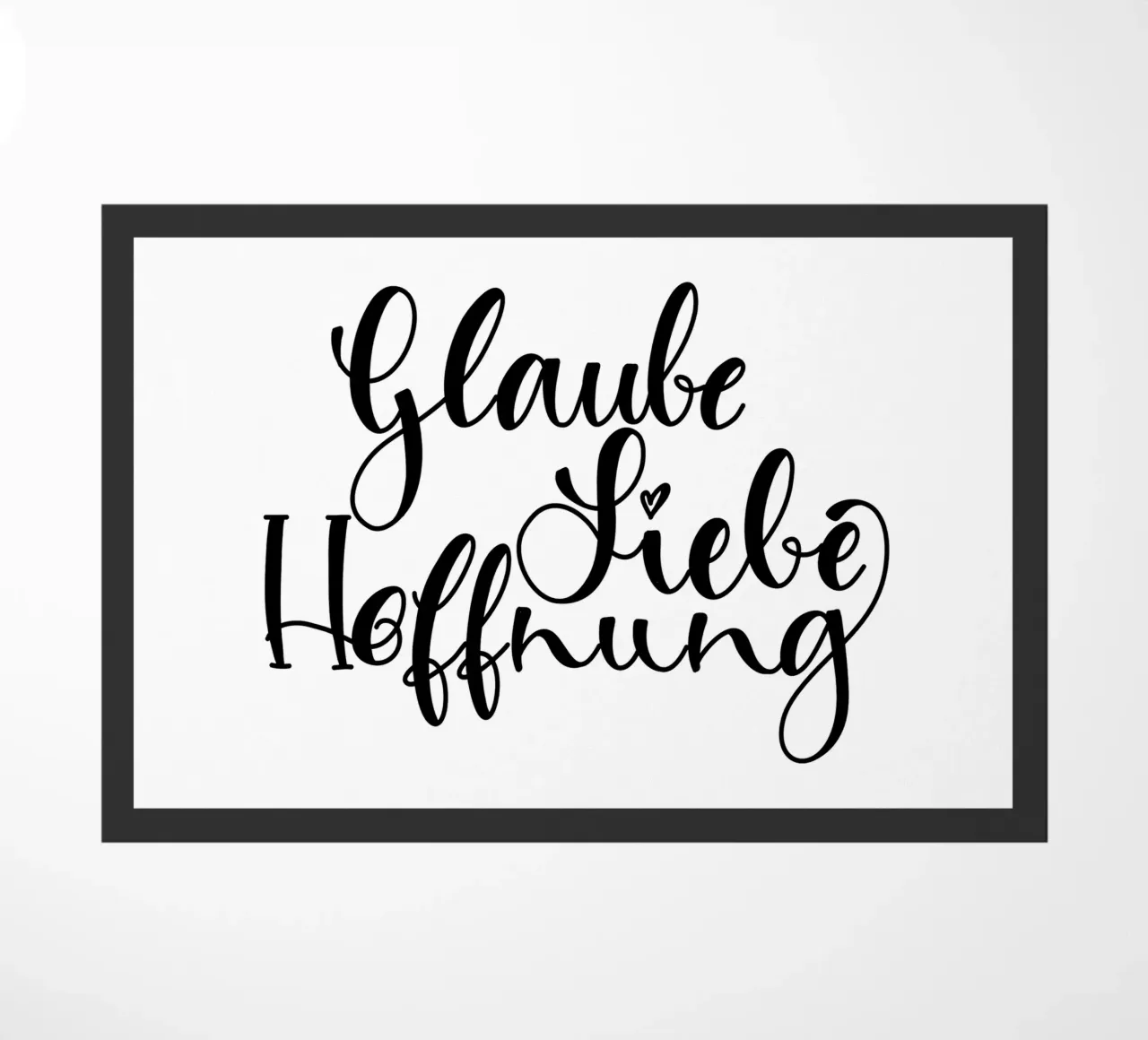 Glaube Liebe Hoffnung zerbino da Letters of Love