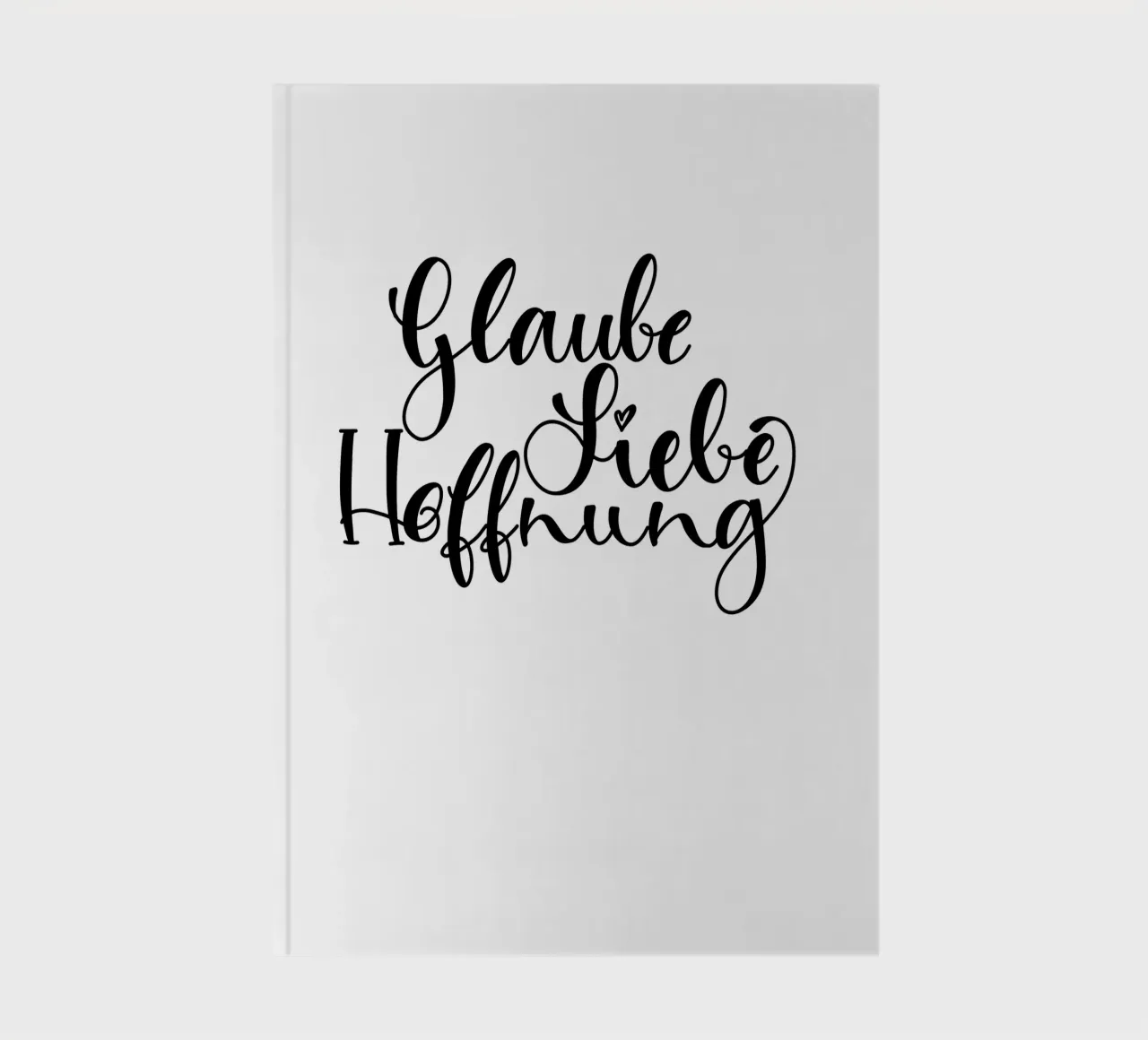 Glaube Liebe Hoffnung diario da Letters of Love