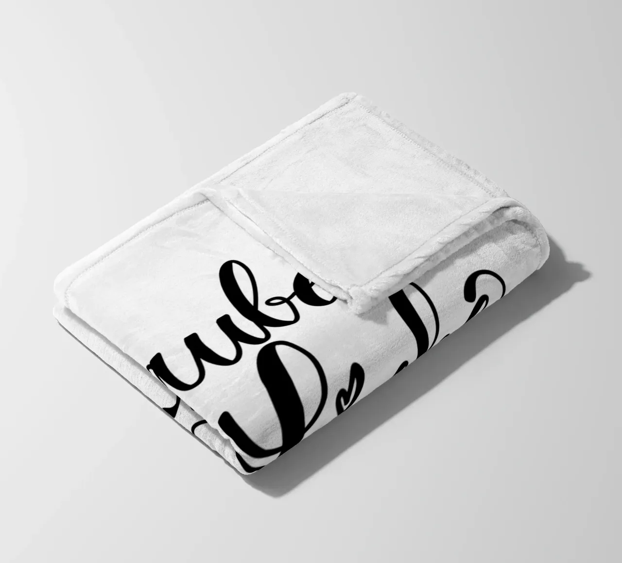 Glaube Liebe Hoffnung coperta in pile da Letters of Love