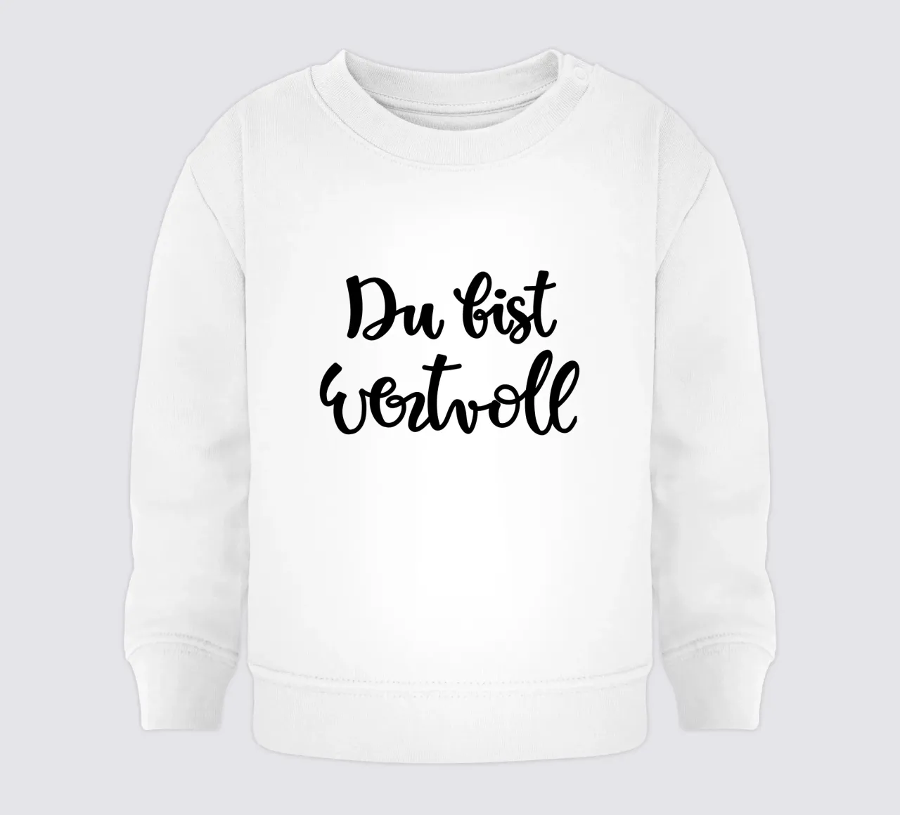 Du bist wertvoll felpa neonato da Letters of Love