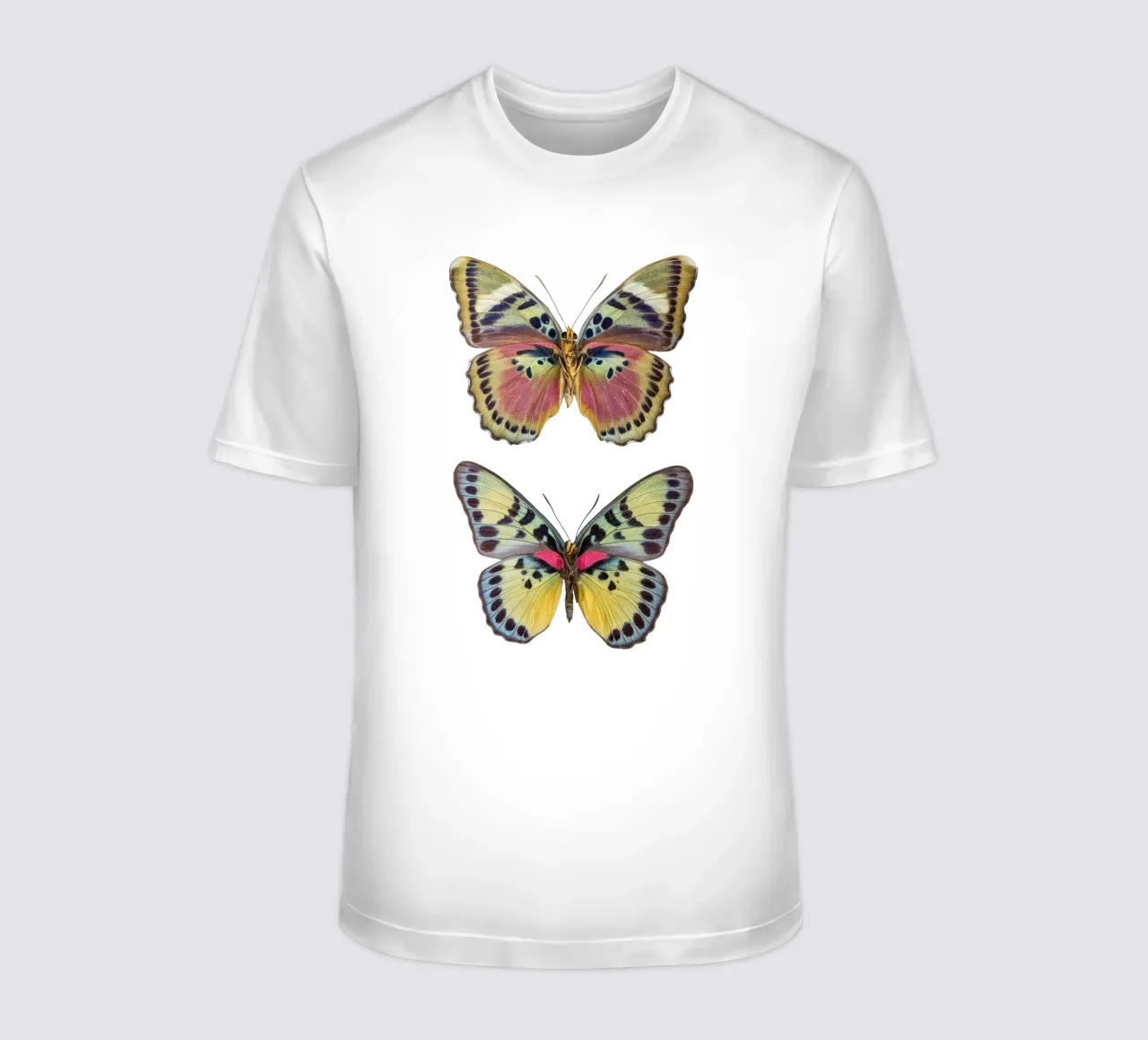Two Beautiful Butterflies t-shirt da Curious Collections by Marielle Leenders