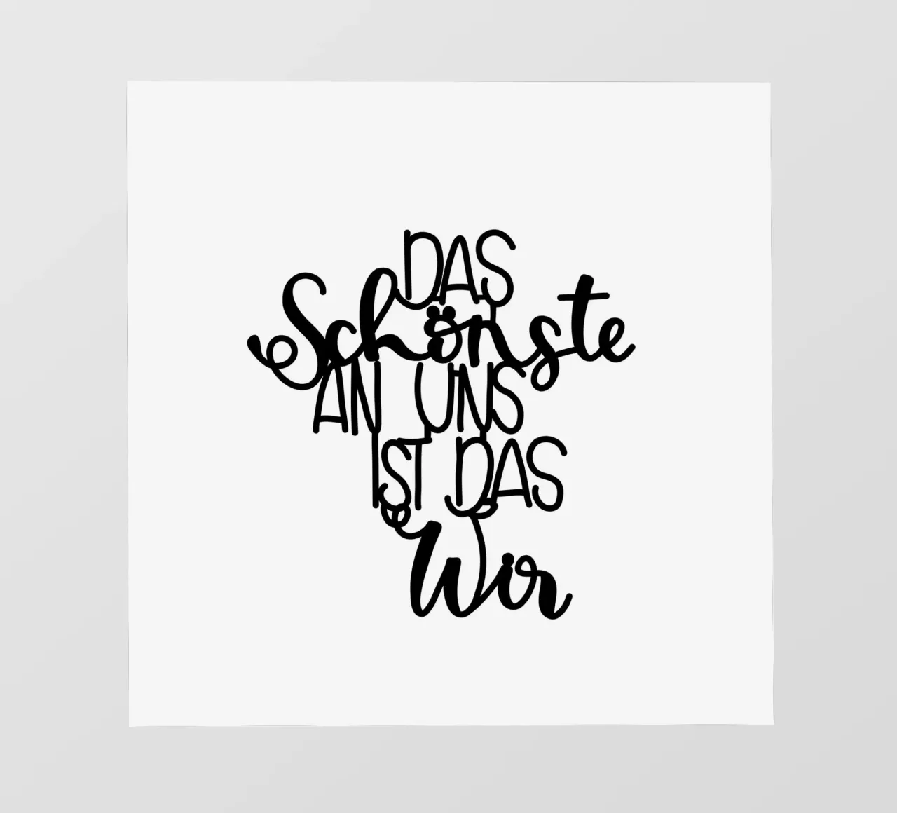 Wir pellicola backlit da Letters of Love