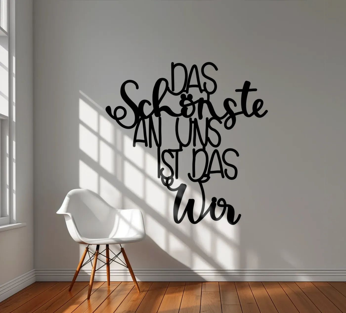 Wir fotobehang van Letters of Love