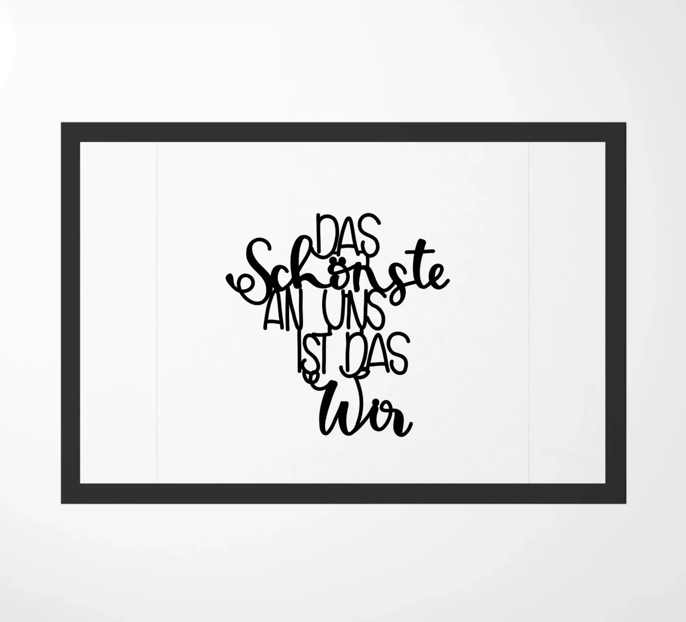 Wir paillasson de Letters of Love