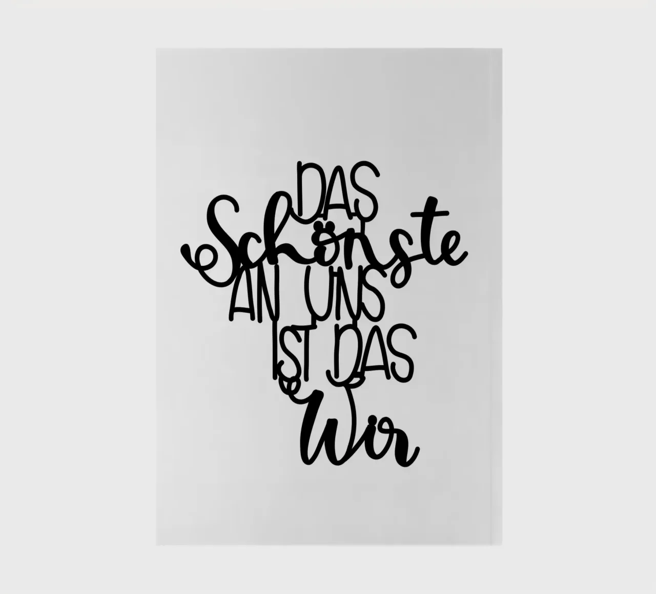 Wir notebook by Letters of Love
