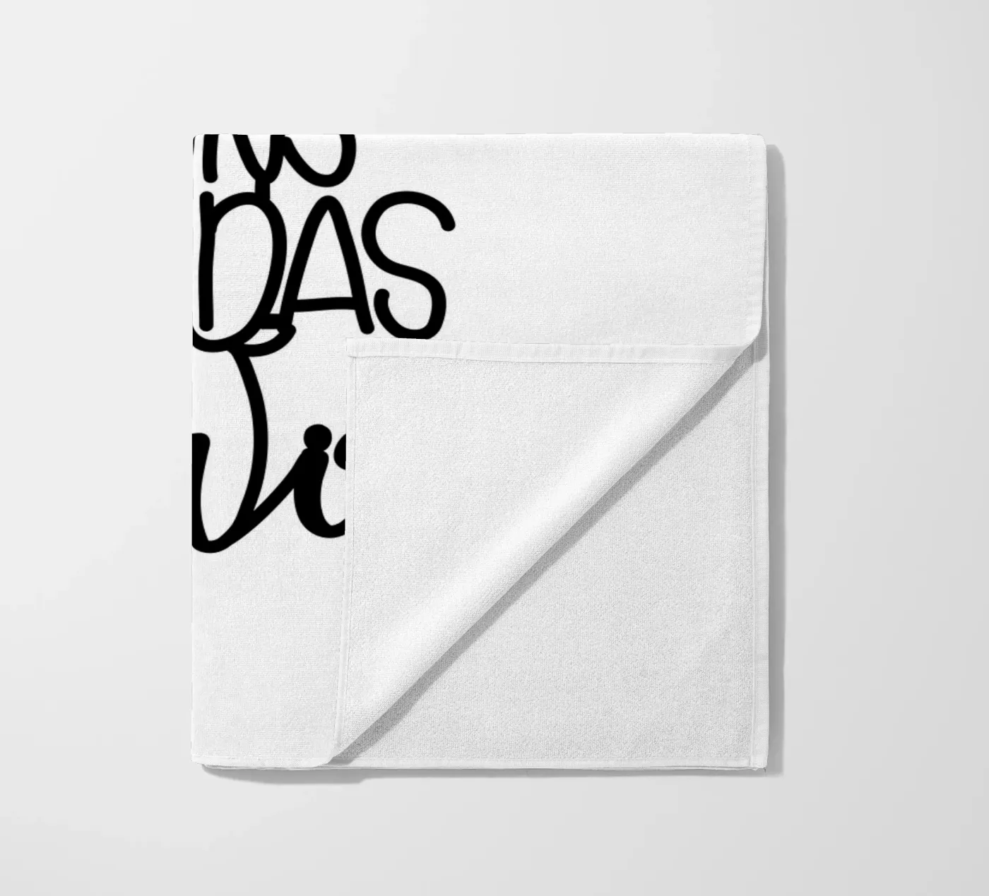 Wir strandhanddoek van Letters of Love