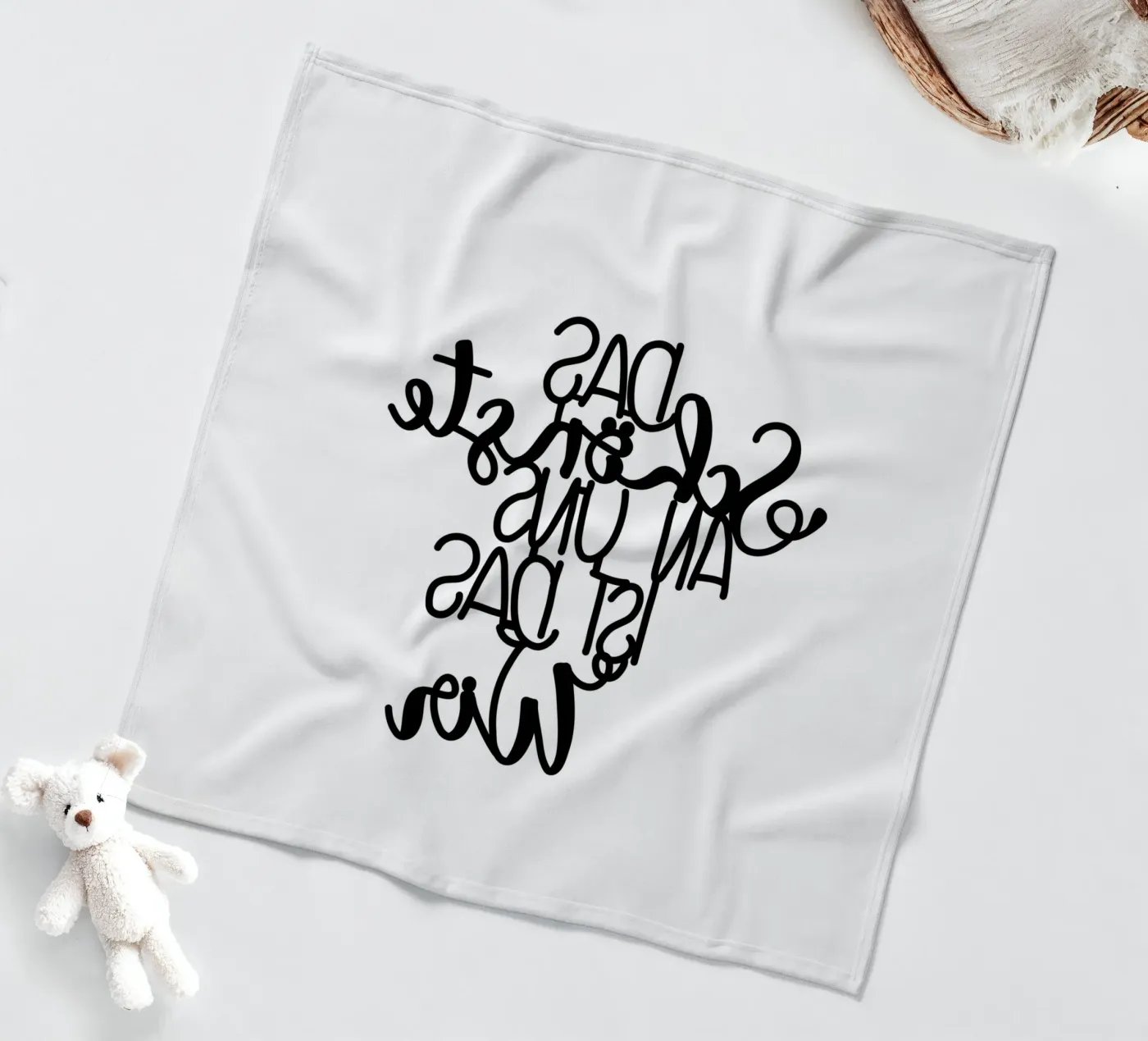 Wir Fleecedecke von Letters of Love