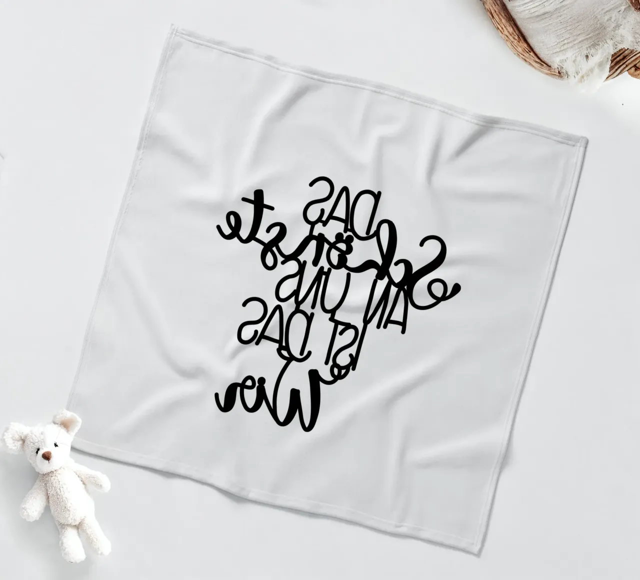 Wir fleecedeken van Letters of Love