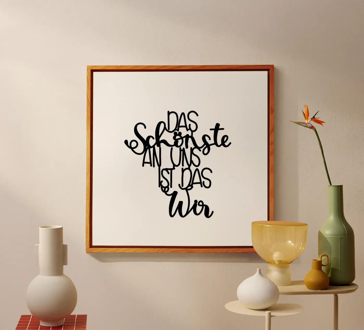 Wir plexiglas de Letters of Love