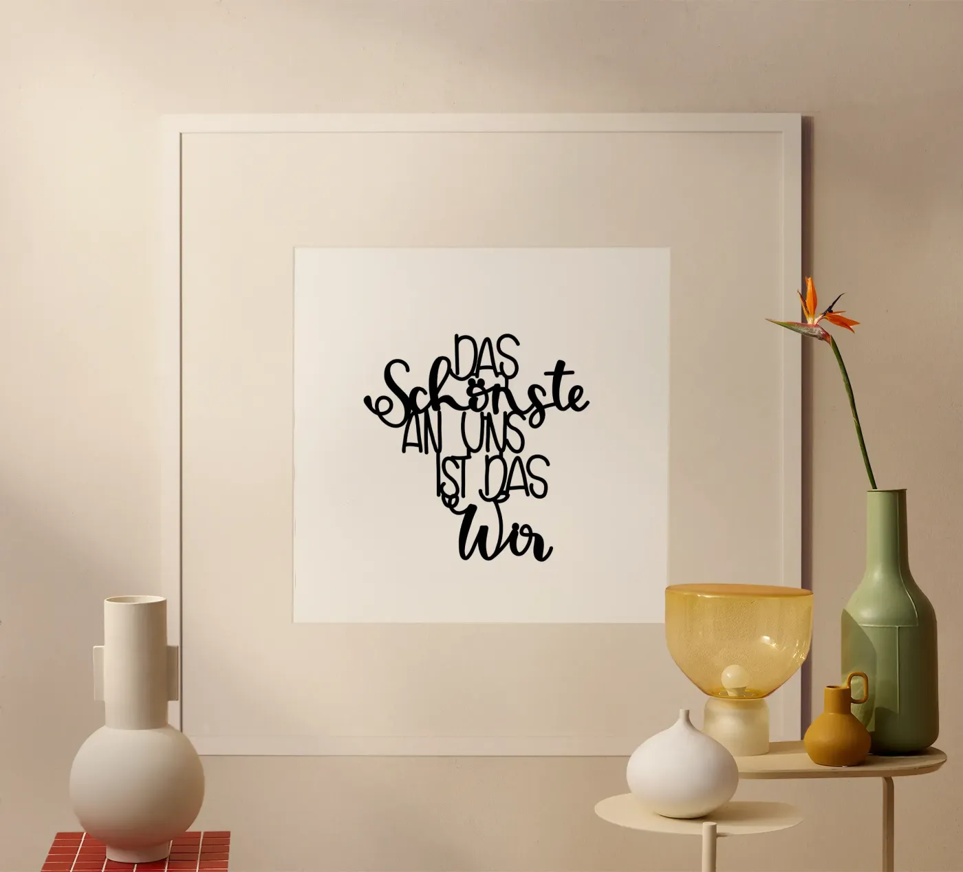 Wir poster van Letters of Love