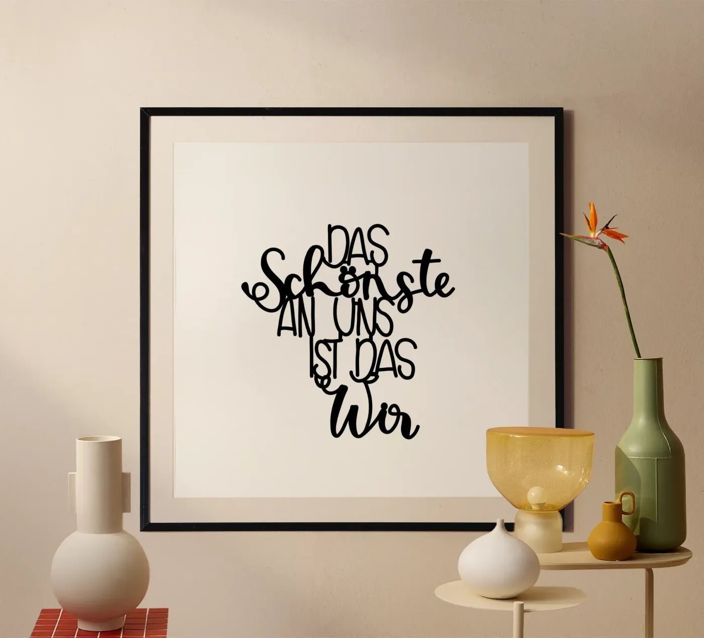 Wir poster van Letters of Love