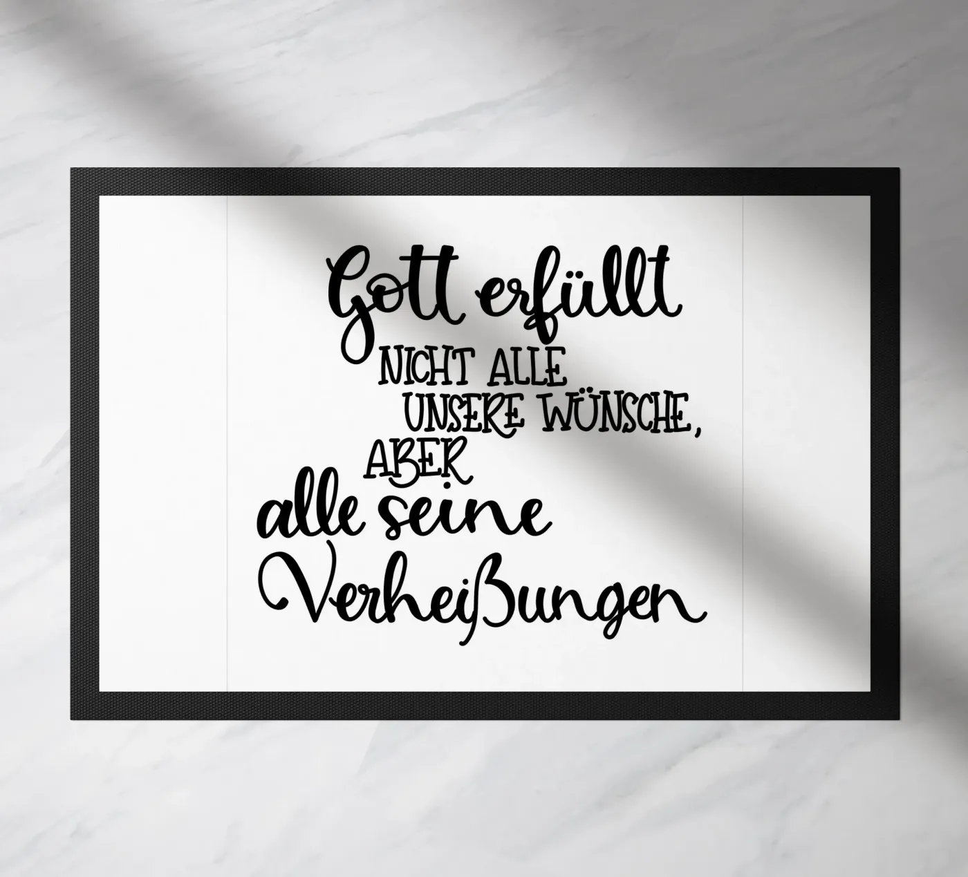 Wünsche deurmat van Letters of Love