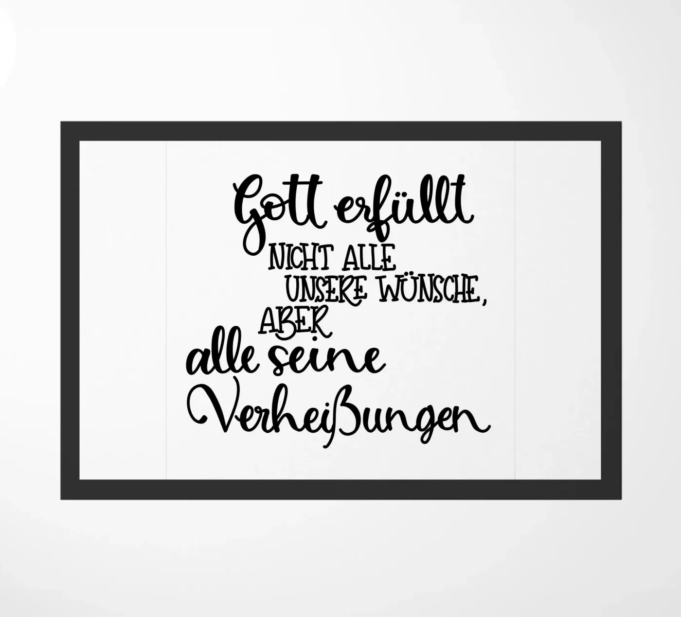 Wünsche deurmat van Letters of Love