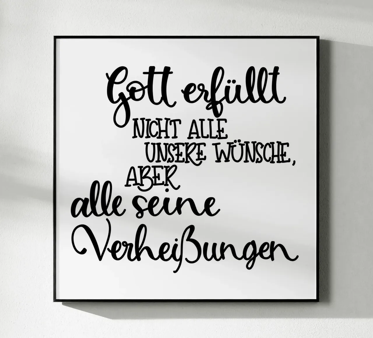 Wünsche plexiglass da Letters of Love