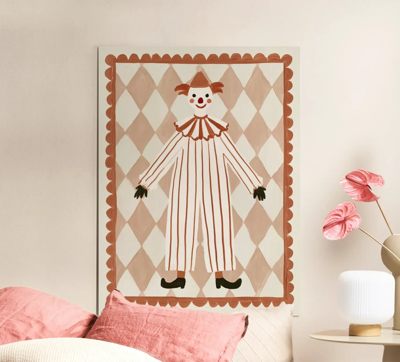 Circusclown poster van Aimee