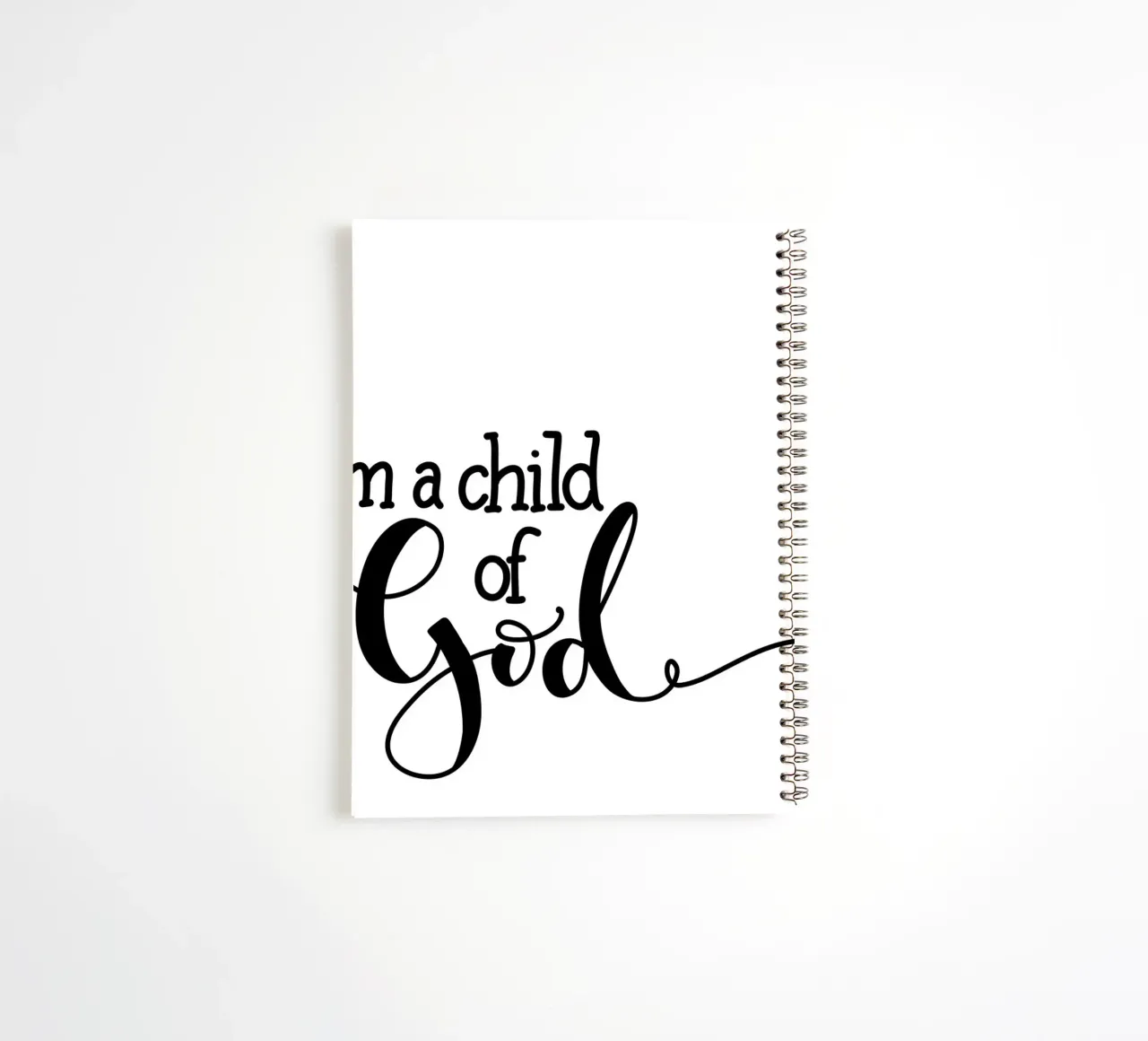 Child of God spiral notebook by Letters of Love