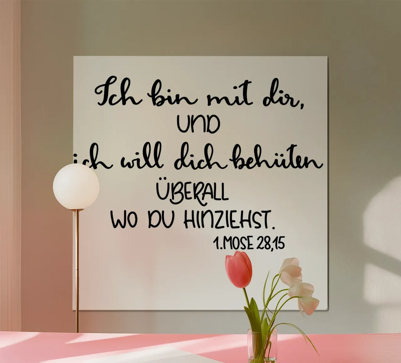 Gott ist bei dir poster da Letters of Love