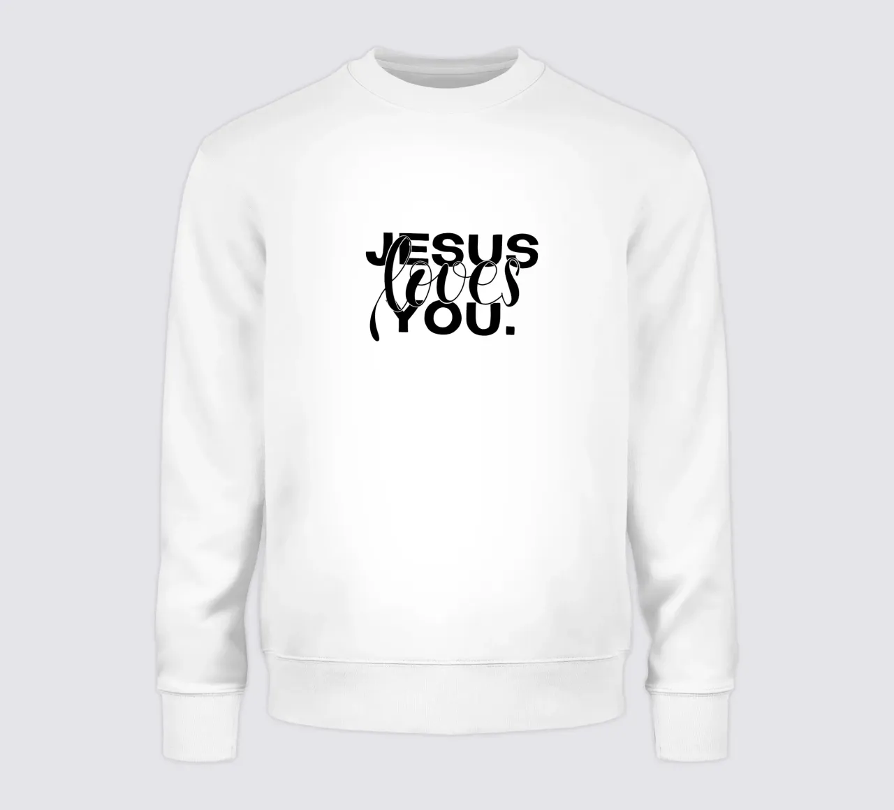 Jesus loves you felpa da Letters of Love