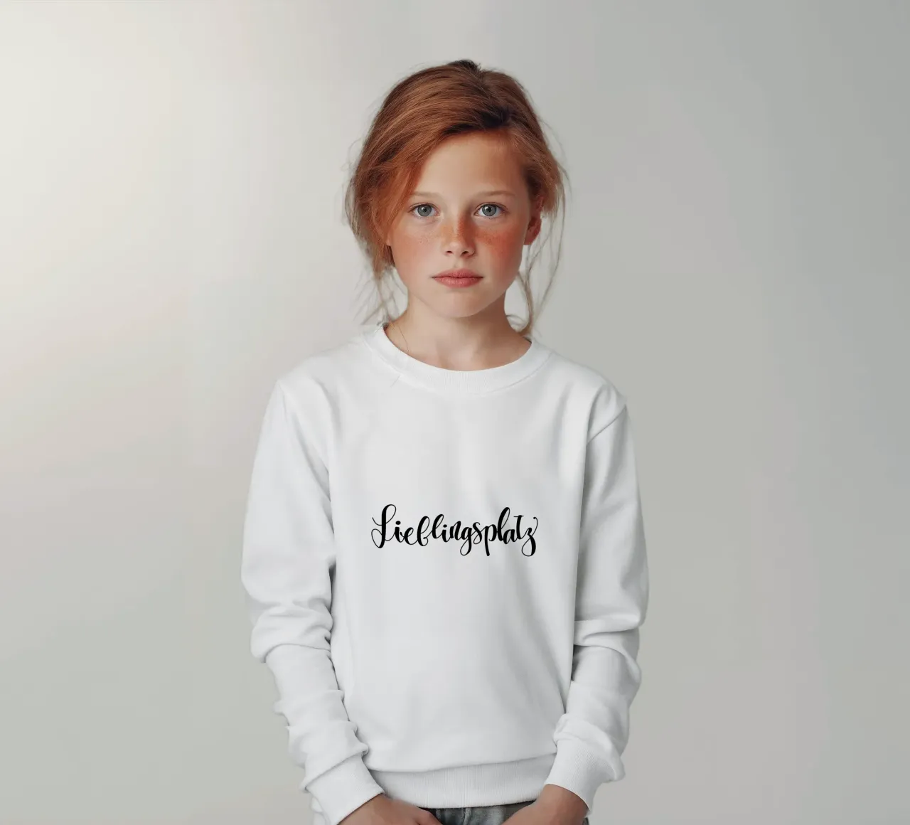 Lieblingsplatz felpa bambino da Letters of Love