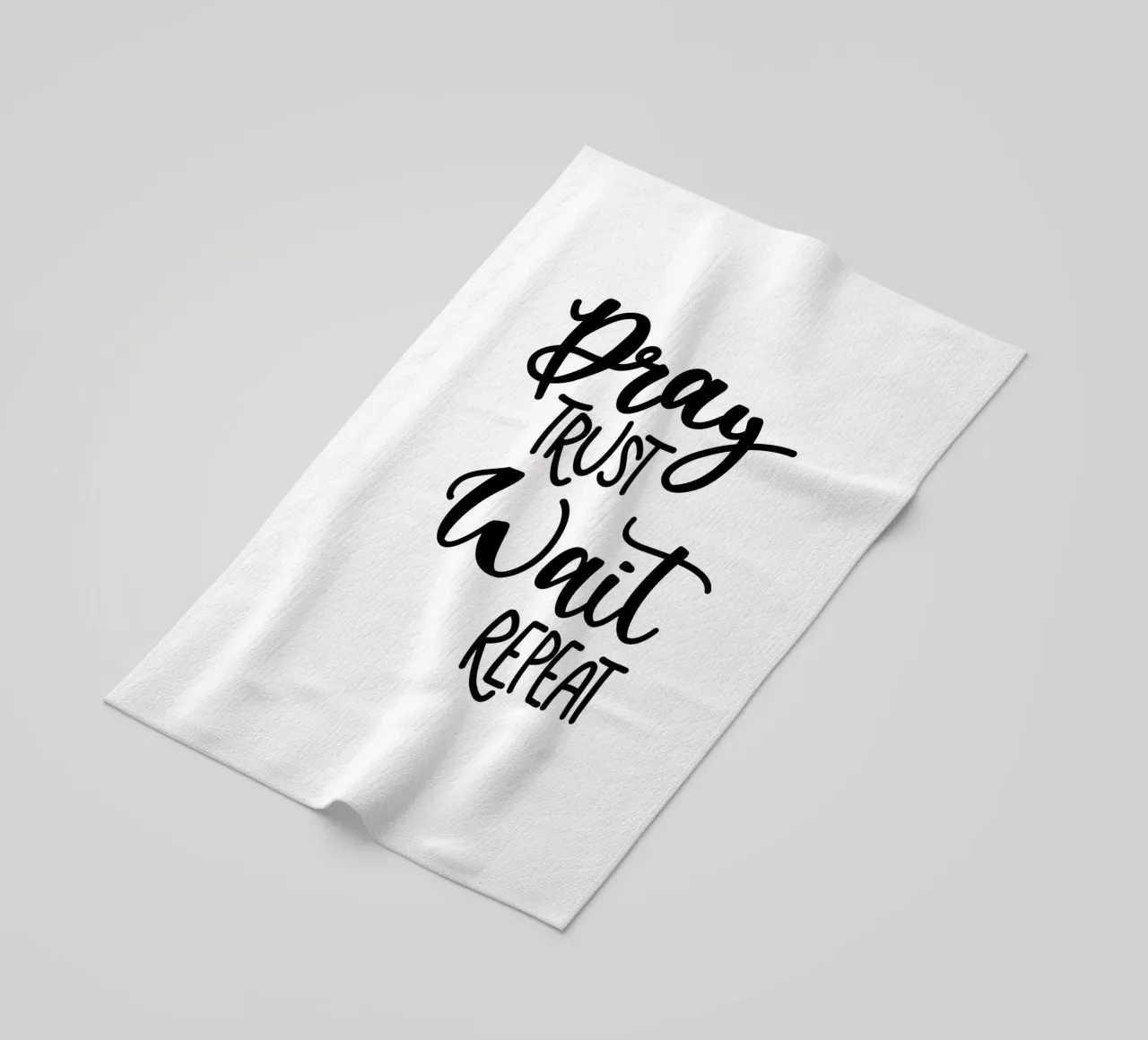 Pray trust wait repeat telo mare da Letters of Love