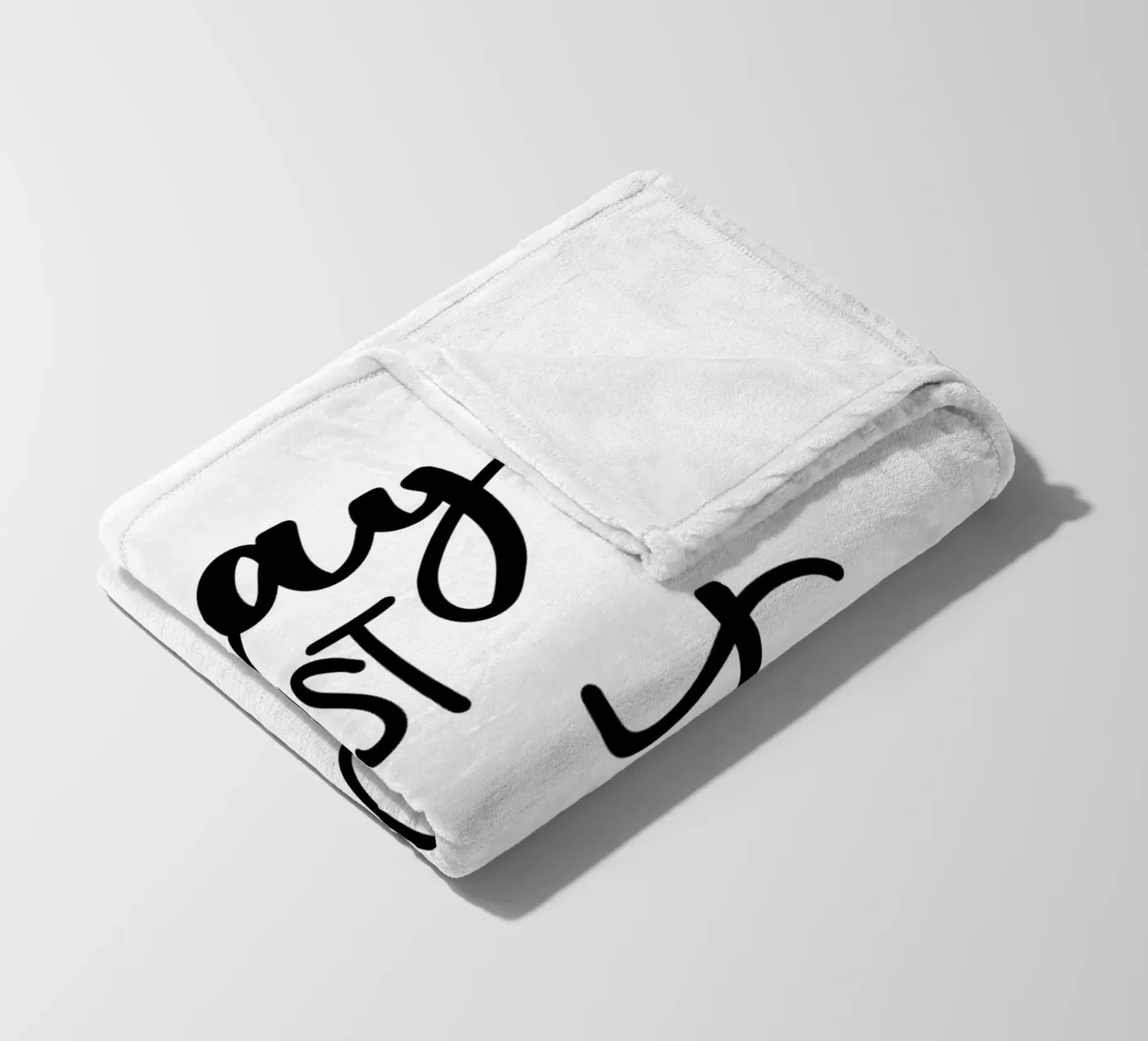 Pray trust wait repeat Fleecedecke von Letters of Love