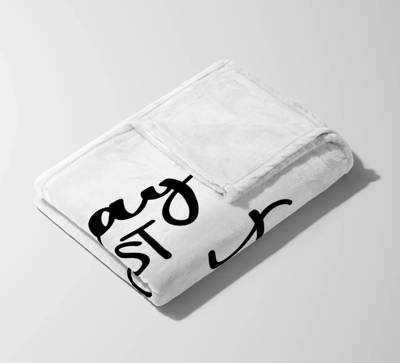 Pray trust wait repeat coperta in pile da Letters of Love