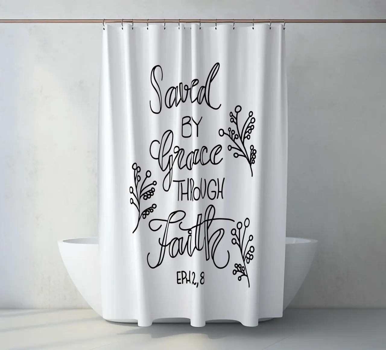 Saved tenda da doccia da Letters of Love