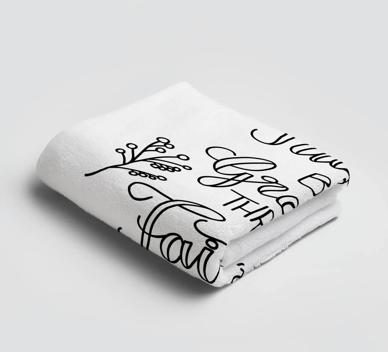 Saved asciugamano da bagno da Letters of Love
