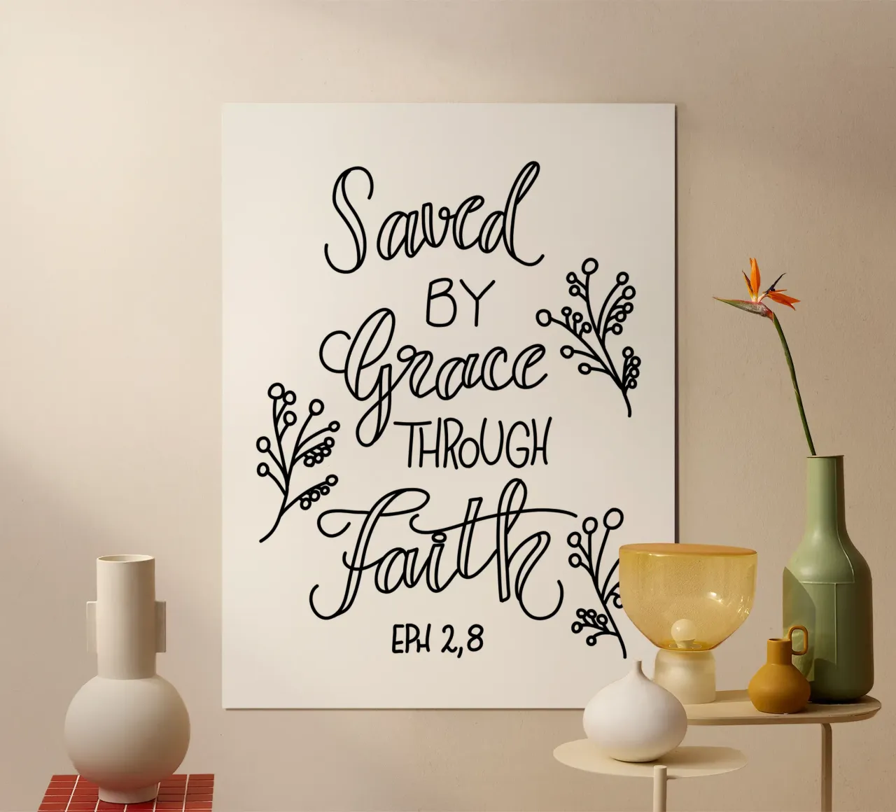 Saved Poster von Letters of Love