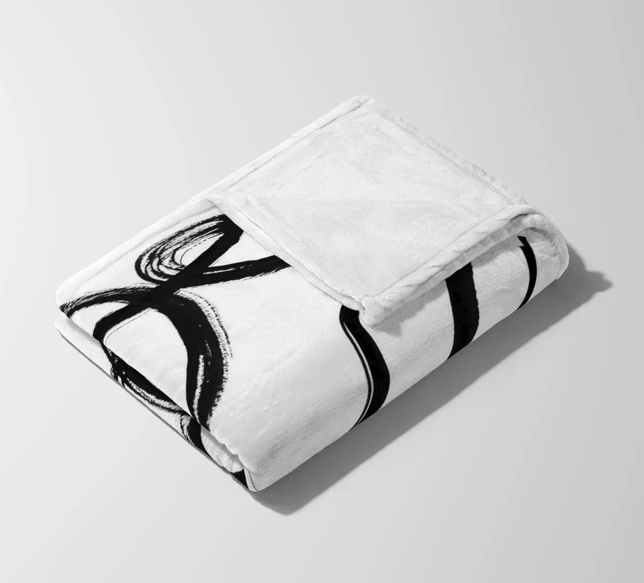 Dalprem Kaur Art - Flowing in the Moment fleece blanket by The Artcircle