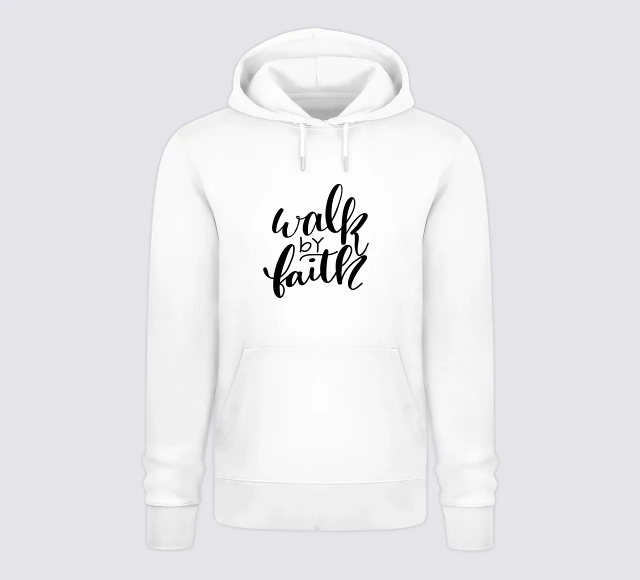 Walk by faith felpa con cappuccio da Letters of Love