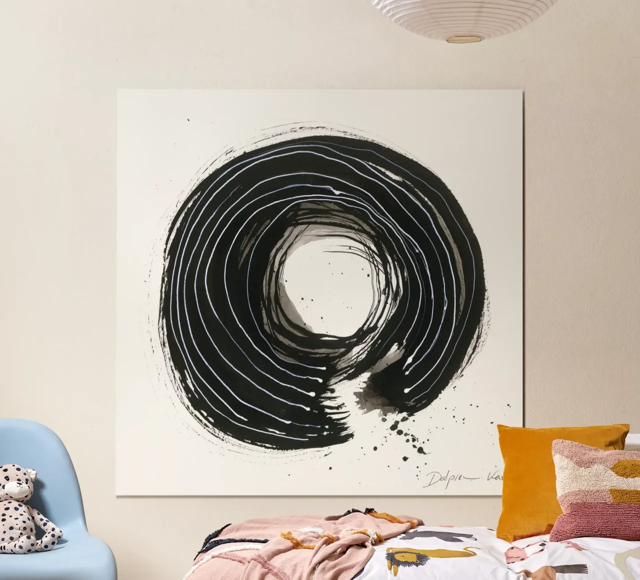 Dalprem Kaur Art - Superare le limitazioni poster con telaio in plastica da The Artcircle