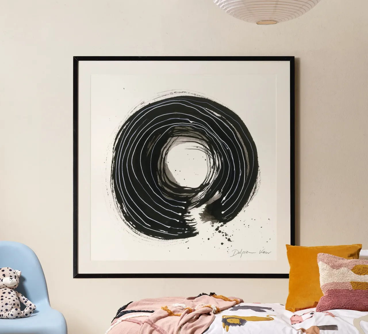 Dalprem Kaur Art - Superare le limitazioni poster con telaio in plastica da The Artcircle