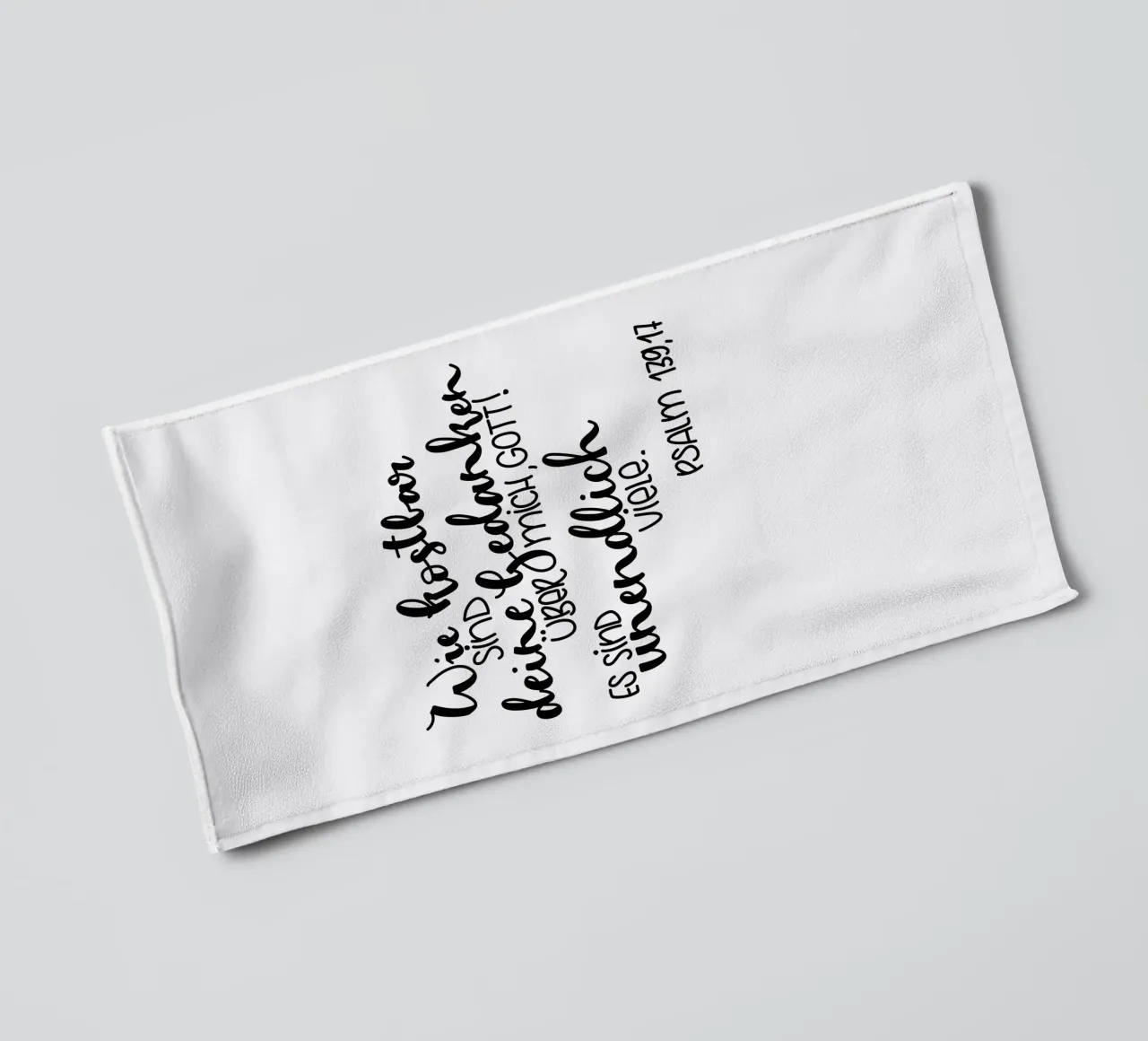 Kostbar asciugamano da bagno da Letters of Love