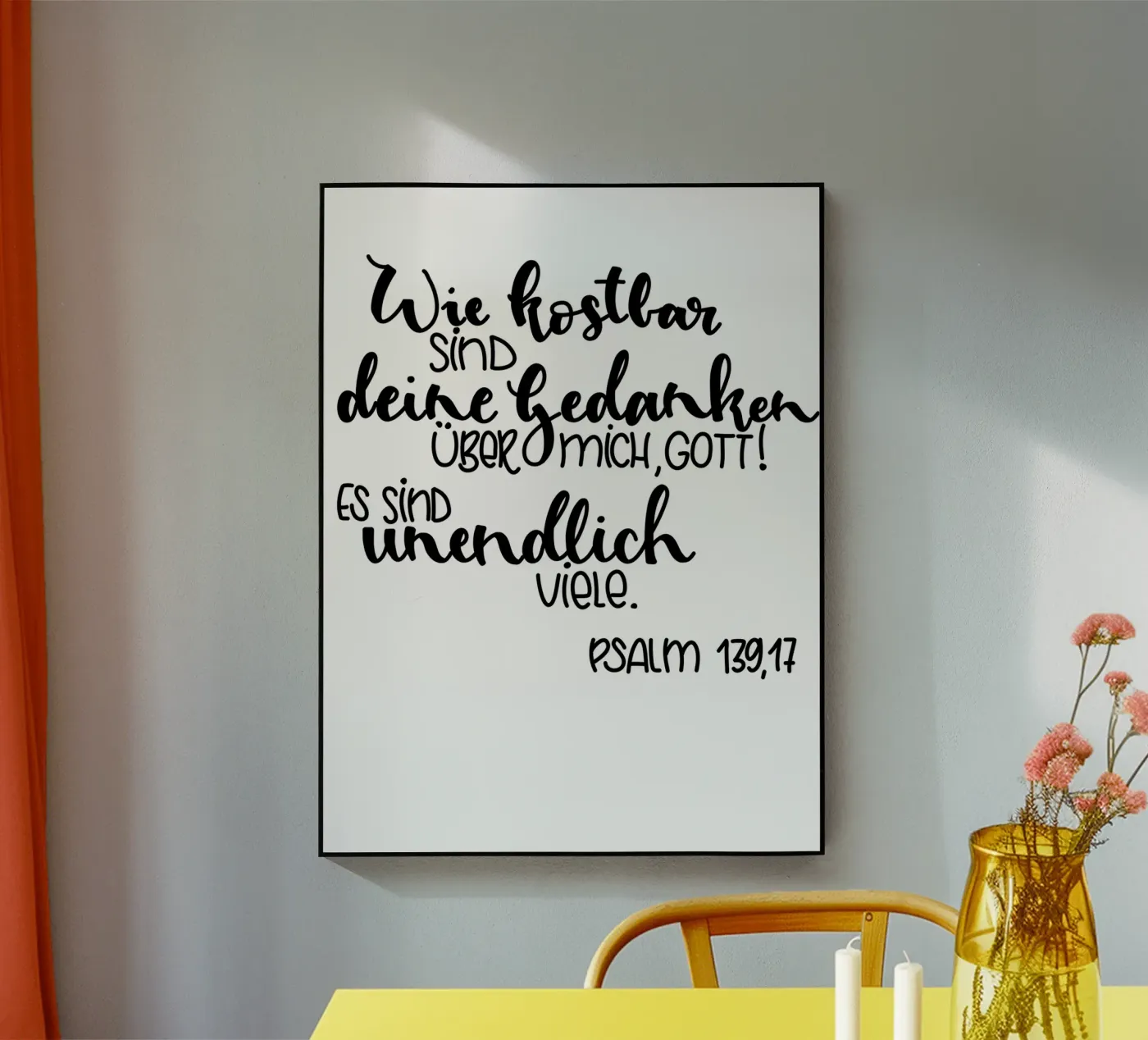 Kostbar Acryl-Glas von Letters of Love