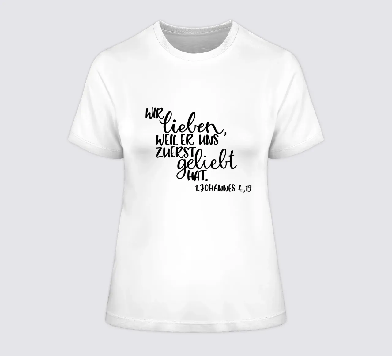 Liebe Frauen T-Shirt von Letters of Love